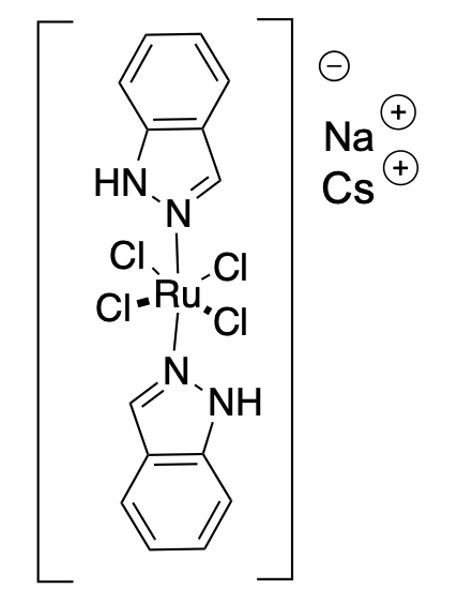 BOLD-100 Molecule Diagram